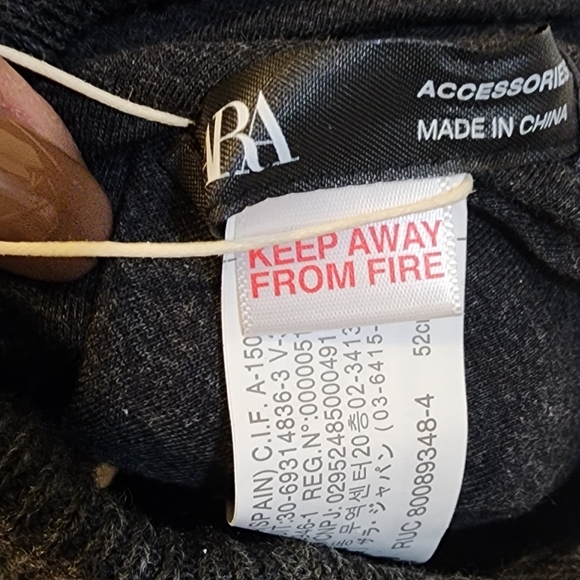 ZARA gray men's Face Mask NWT - Picture 5 of 7